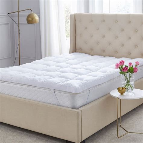 Extra Plush 2 Inch Hypoallergenic Down Alternative Fiber Bed Mattress Topper (Queen) - Walmart.com