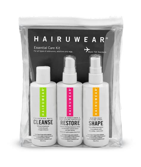 HairUWear | Essential Care Travel Kit by HairUWear – Wig Studio 1