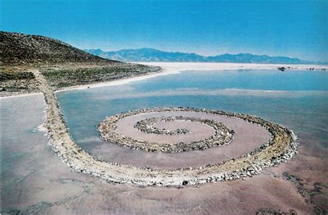 Spiral Jetty - Robert Smithson - WikiArt.org - encyclopedia of visual arts