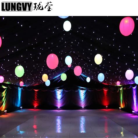 Free Shipping 3mx9m Led Stage Curtain For Wedding Stage Backdrop,Led ...