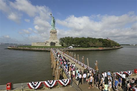 Statue of Liberty officially reopens for Fourth of July | The Arkansas Democrat-Gazette ...