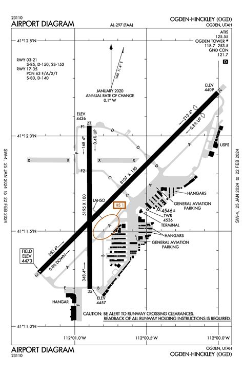 Maps of the Airport | Ogden, UT