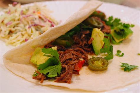 Imperfect Polish: Slow Cooker Flank Steak Tacos