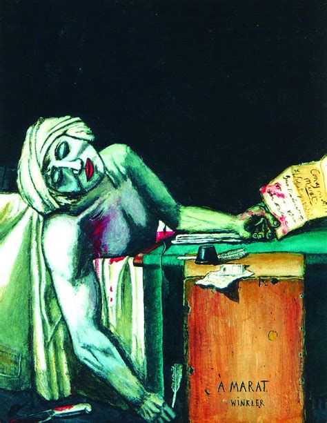 The Death of Marat Painting by Christopher Winkler - Pixels