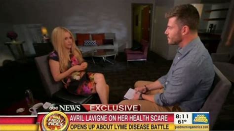 Avril Lavigne returns after almost dying from Lyme disease - Health ...