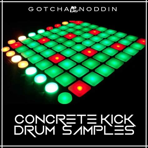 Concrete Kick Drum Samples - GotchaNoddin Samples