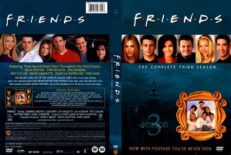 Friends Season 3 - TV DVD Scanned Covers - Friends Season 3 :: DVD Covers