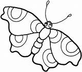 Supercoloring Butterfly sketch template