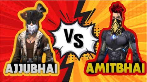 Ajjubhai VS AmitBhai || Clash Squad Vs 1 || Garena Free Fire - Desi ...