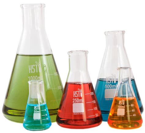 Erlenmeyer Flasks | Set of 5 | 50 ml to 1000 ml