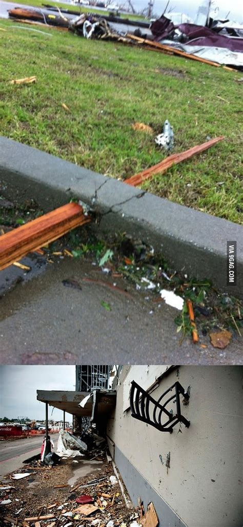 An EF5 tornado tore through Joplin, Missouri in 2011. Imagine the force! - 9GAG