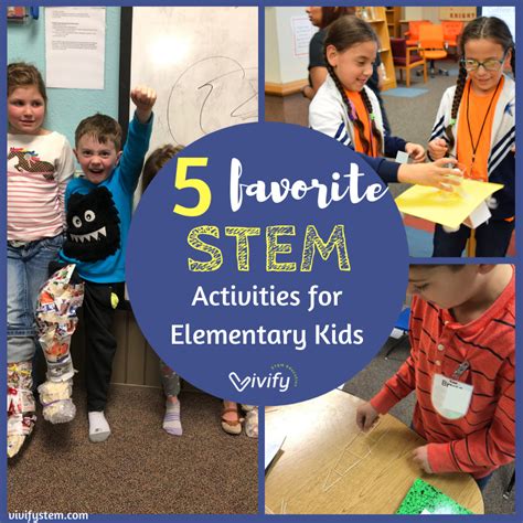 5 Favorite Elementary STEM Activities for Kids — Vivify STEM