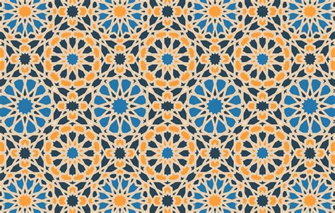 Wallpaper texture, geometry, islamic pattern images for desktop, section текстуры - download