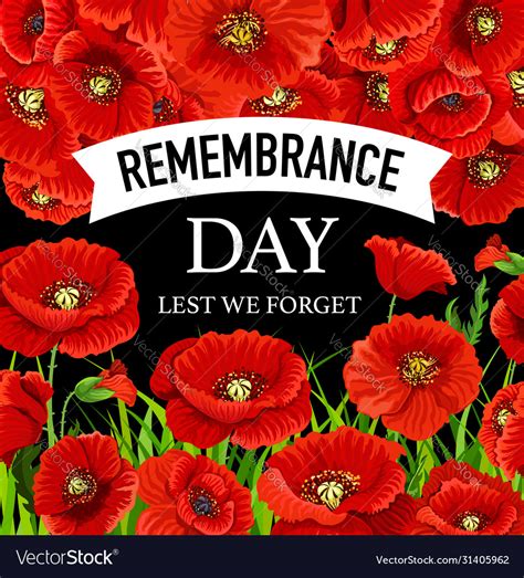 Remembrance day november 11 Royalty Free Vector Image