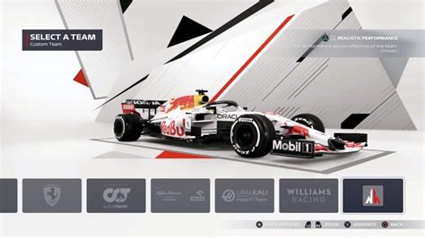 The white Red Bull livery returns in F1 2021 game update 1.17 | Traxion