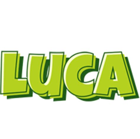 Luca Logo | Name Logo Generator - Smoothie, Summer, Birthday, Kiddo, Colors Style