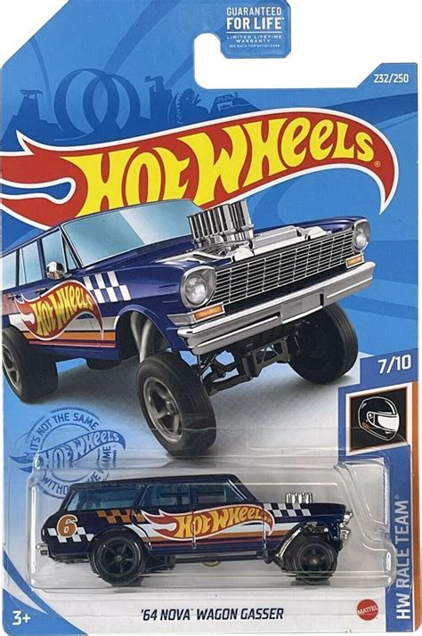 ’64 Nova Wagon Gasser Hot Wheels 2021 Super Treasure Hunt - HWtreasure.com