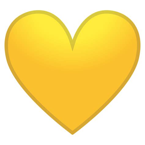 Yellow Heart Emoji Png - vrogue.co