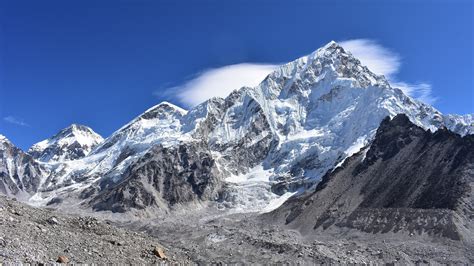 Monte Everest la cima del mundo fotografiado desde el valle - Etsy España