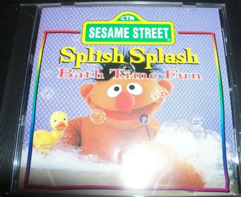 SESAME STREET SPLISH Splash Bath Time Fun CD £8.56 - PicClick UK