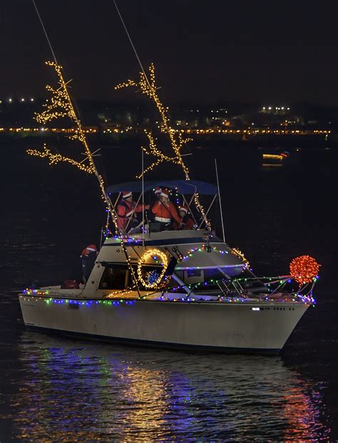 The Holiday Boat Parade of Lights “Best in Show” went to Firefly for their recreation of the leg ...