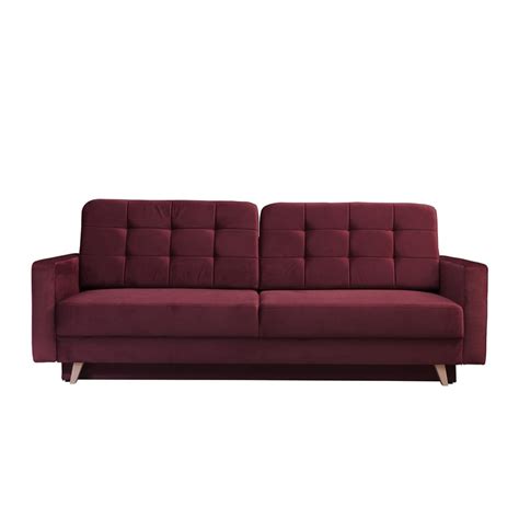 Meble Vegas Futon Sofa Bed, Queen Sleeper with Storage - Walmart.com