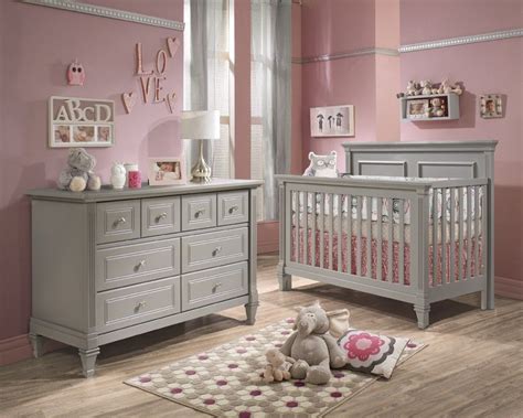 baby cribs and furniture | ... Belmont 2 Piece Nursery Set in Stone ...