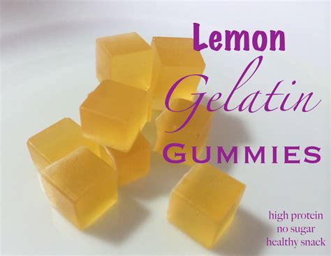 Lemon Gelatin Gummies | Gelatin recipes, Gummies recipe, Fresh lemon ...