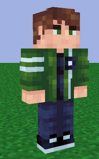 Ben 10 | Alien Force | Ben Tennyson Minecraft Skin