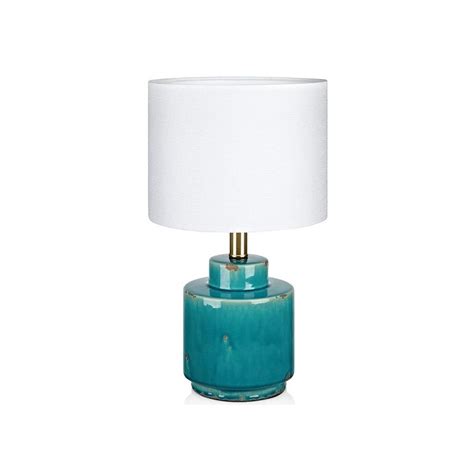 Stylish Cous 24 blue ceramic table lamp Markslojd