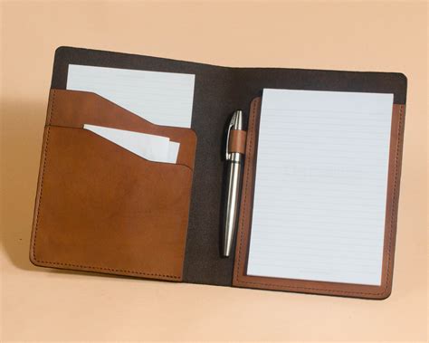 Small Writing Pad Folio - 5 x 8 Legal Pad Folder