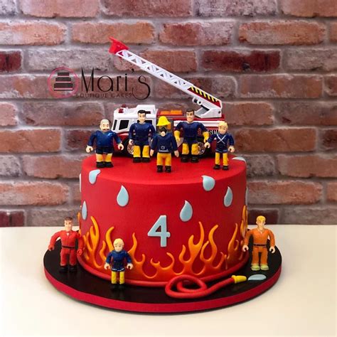 Mari's Boutique Cakes on Instagram: “Fireman Sam Cake #firemansam #firemansamcake #pontypandy # ...