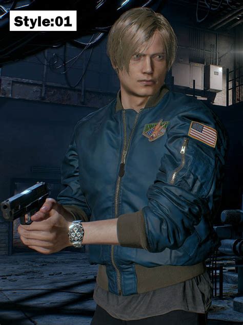 Resident Evil 4 Leon Kennedy Costumes Casual Jacket