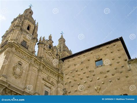 Salamanca University stock photo. Image of facade, architecture - 2490604