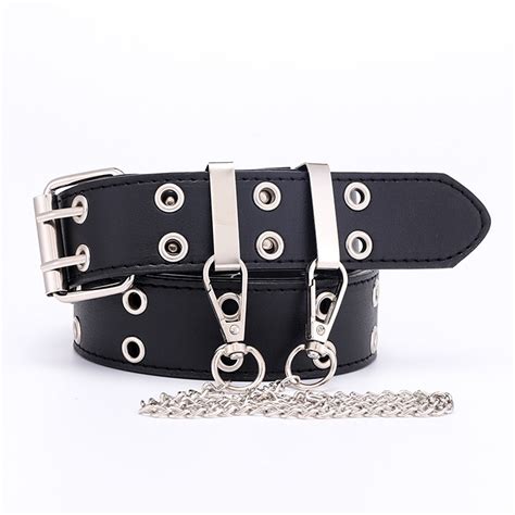 Lilgiuy Trouser Belt,Double Hole Belt With Leather For Women And Men Jeans Belt - Walmart.com