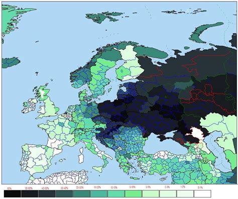 Detailed spread of Y-DNA Haplogroup R1a | Map, Imaginary maps, European ancestry