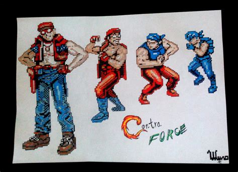 Contra Force. by VitaAwl on DeviantArt