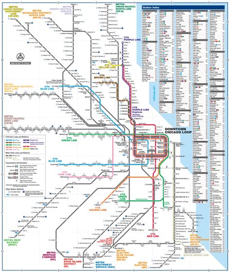 Transit Maps: Official Map: Chicago Regional Transportation Authority ...