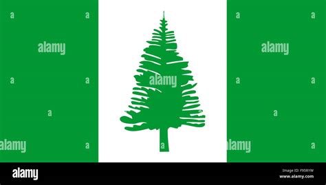 Norfolk Island Flag Stock Photo - Alamy