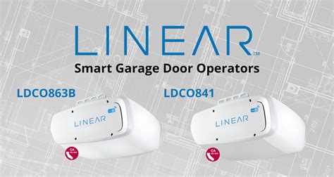 New Linear® LDCO863B Smart Garage Door Operator Features the Industry’s Brightest LED Lighting ...