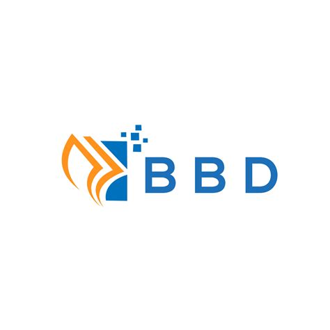 BBD credit repair accounting logo design on white background. BBD ...