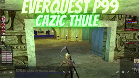 P99 Everquest Project 1999 green / Pulling CAZIC THULE THRONE ROOM part ...