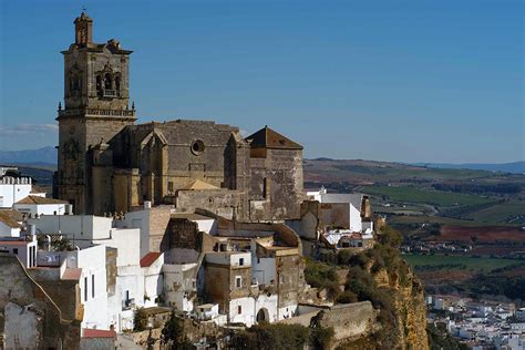 The village of Arcos de la Frontera, Cadiz province, Andalucia, Spain