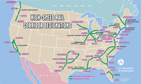 Proposed US High-Speed Rail lines [862x1440] : r/MapPorn