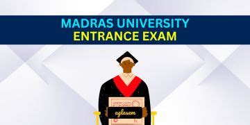 Madras University Entrance Exam 2023 - Exam Date Announced, Admit Card ...