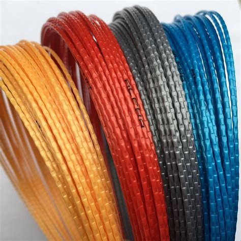 1 pc tennis string 1.25mm 12M tennis rackets string Bamboo grain ...