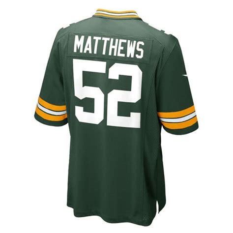 Nike Kids' Clay Matthews Green Bay Packers Limited Jersey in Green for ...