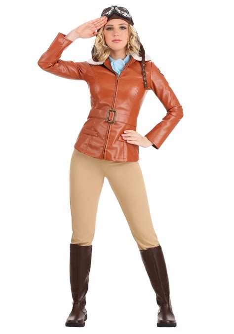 Deluxe Amelia Earhart Costume for Women