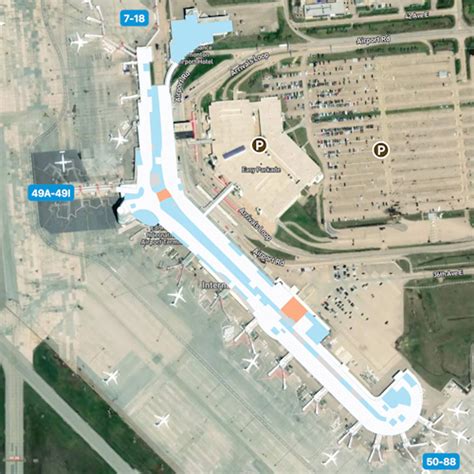 Edmonton Airport Map | YEG Terminal Guide