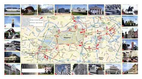 Large Tourist Map Of Central Part Of Berlin City Vidi - vrogue.co